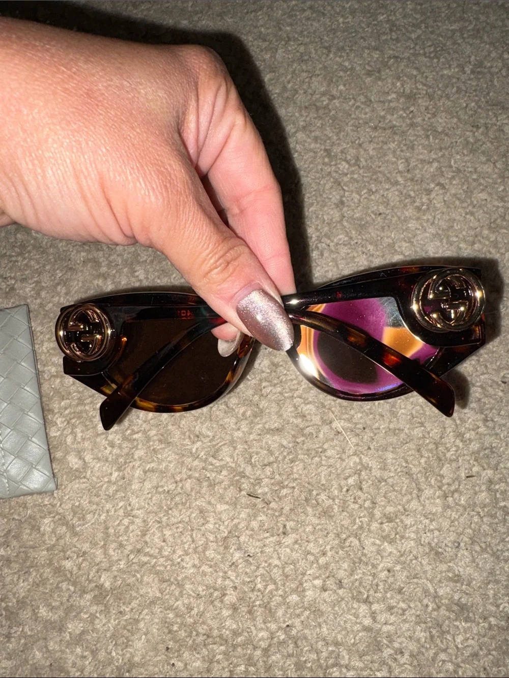 Tortoiseshell Cat-Eye Sunglasses - Dark Brown